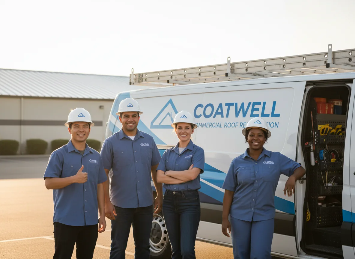 Commercial roof coating company in Norris, IL